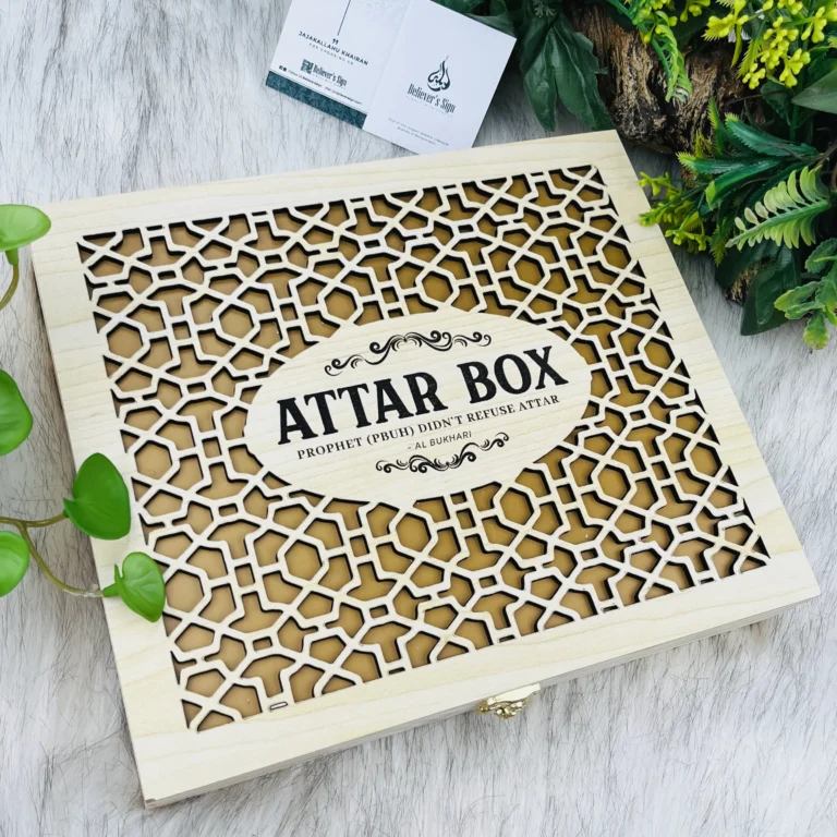 Attar 24pcs – Wooden Box